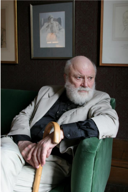 Portrait of Geoffrey Hill Photograph by Jemimah Kuhfeld